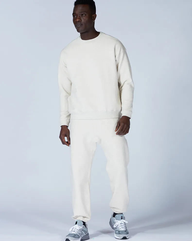 Recycled Cotton Sweat Crewneck