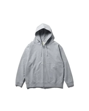 Recycled Cotton Zip-Up Hoodie