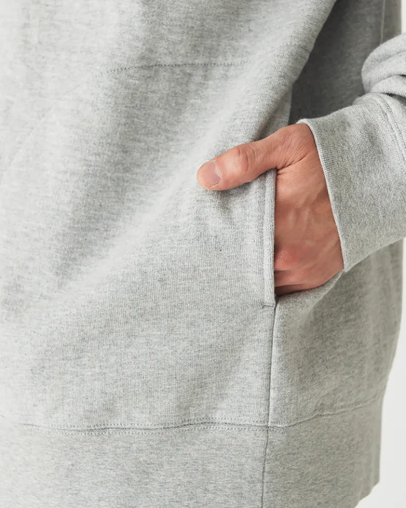 Recycled Cotton Zip-Up Hoodie