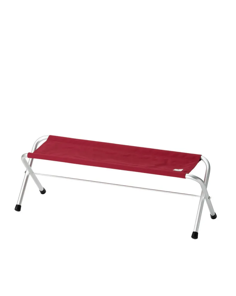 Red Folding Bench
