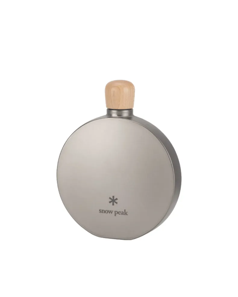 Round Titanium Flask in 150 mL