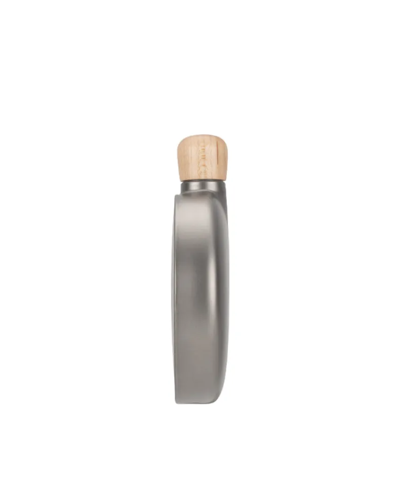 Round Titanium Flask in 150 mL