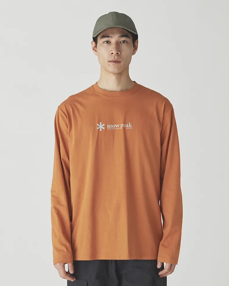 Soft Cotton Logo Long Sleeve T-Shirt