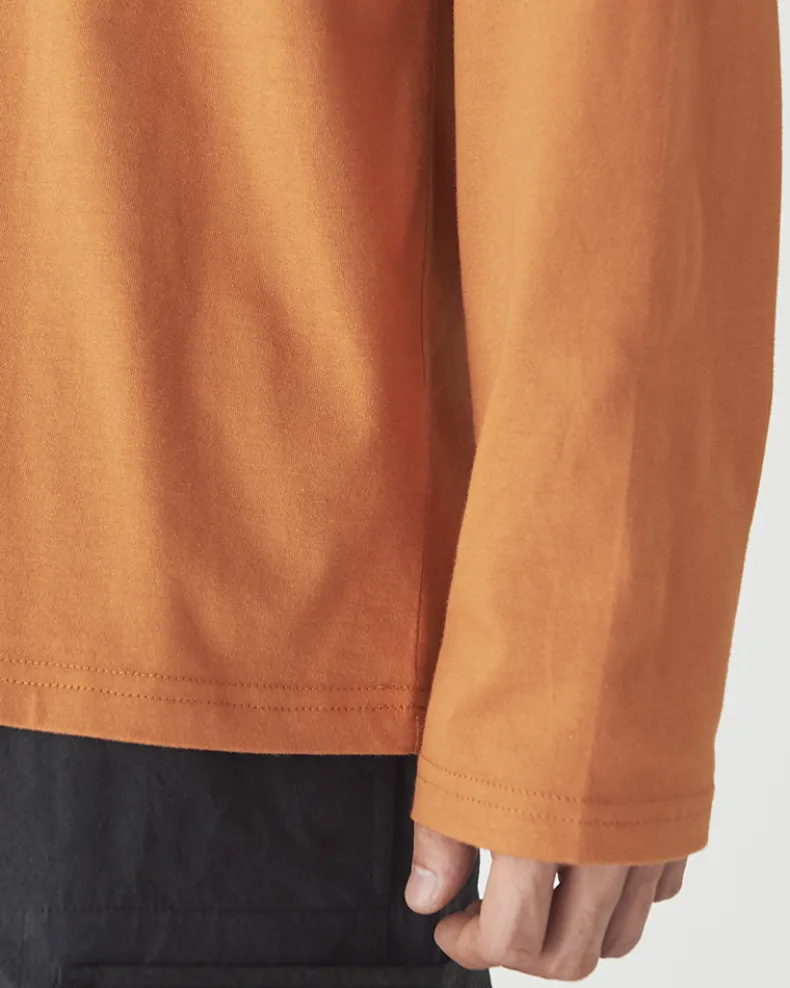 Soft Cotton Logo Long Sleeve T-Shirt