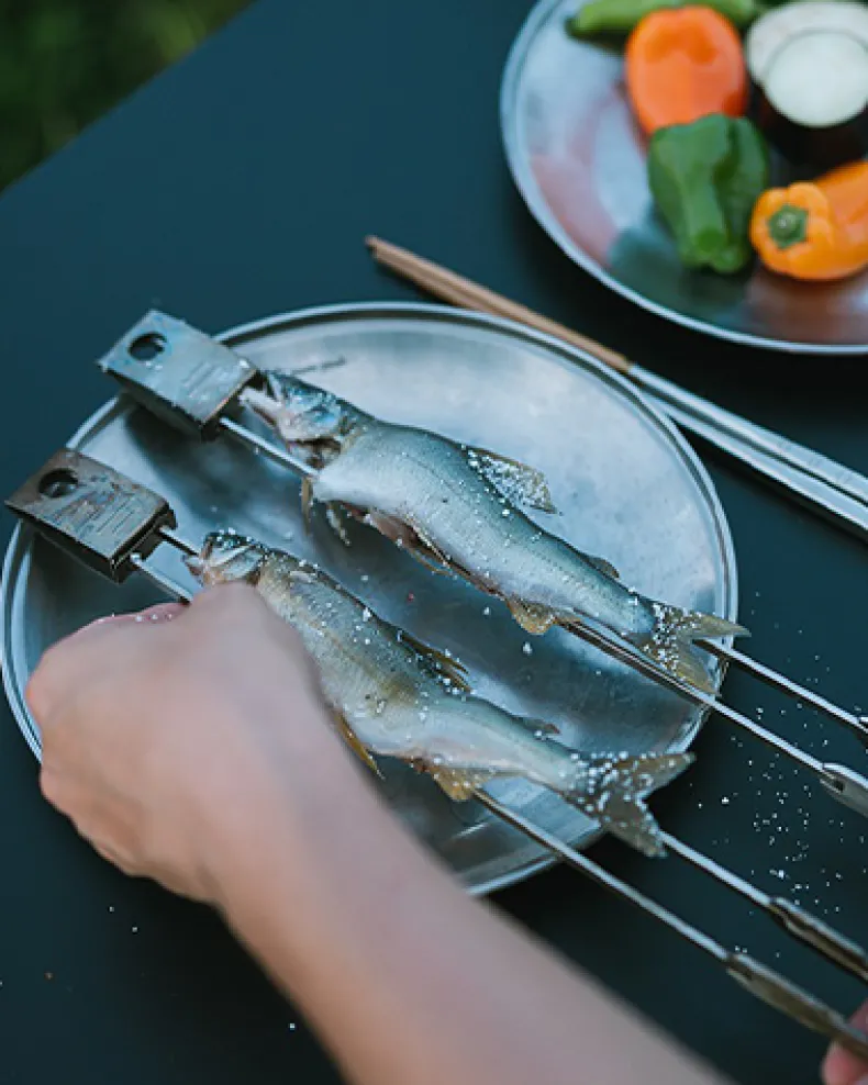 Takibi Hearth Skewer Set