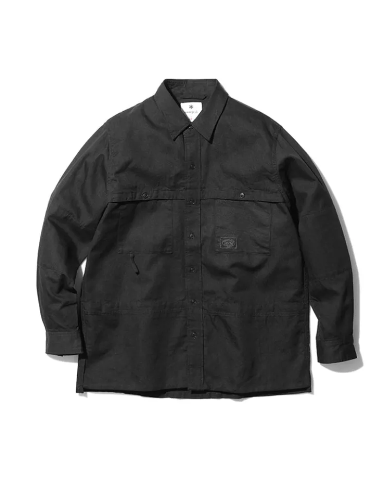 Takibi Light Denim Utility Shirt