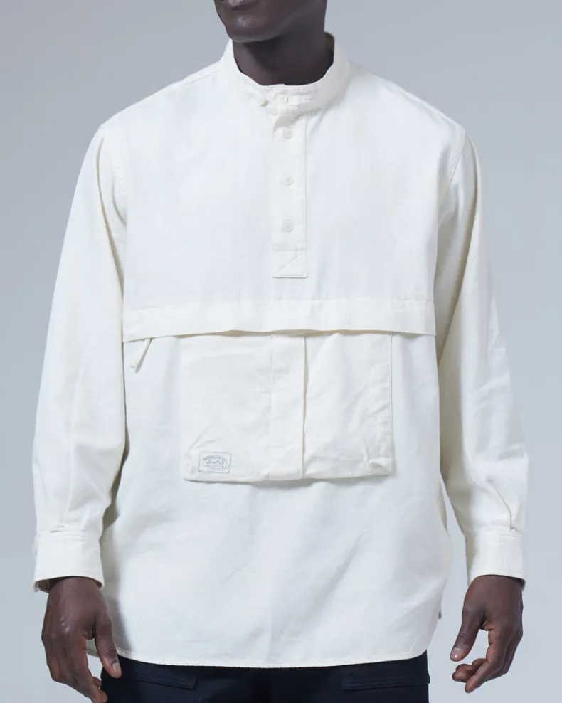 Takibi Light Denim Utility Pullover