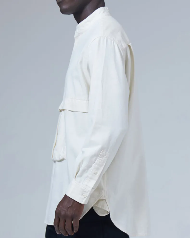 Takibi Light Denim Utility Pullover