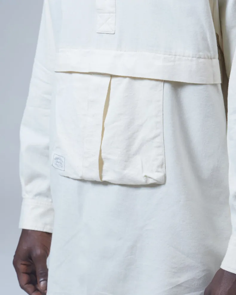 Takibi Light Denim Utility Pullover