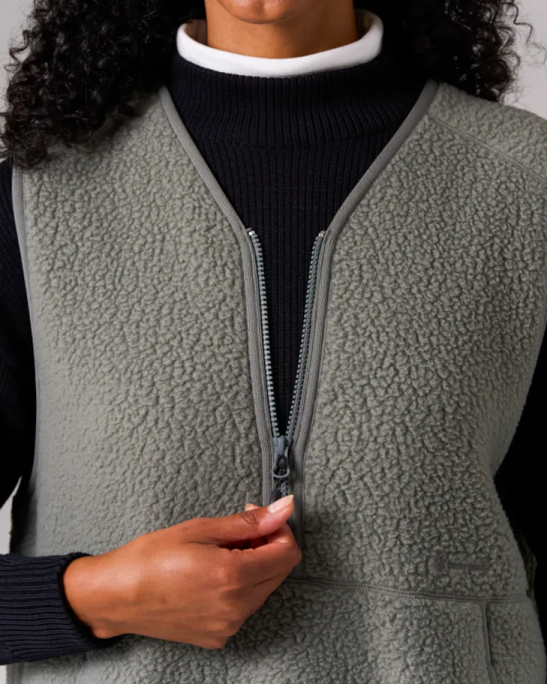 Thermal Boa Fleece Vest