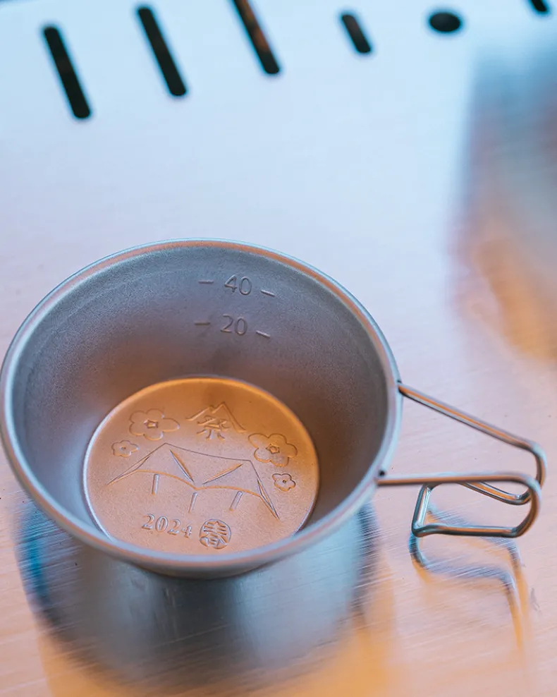 Titanium Mini Backpackers Cup Evo