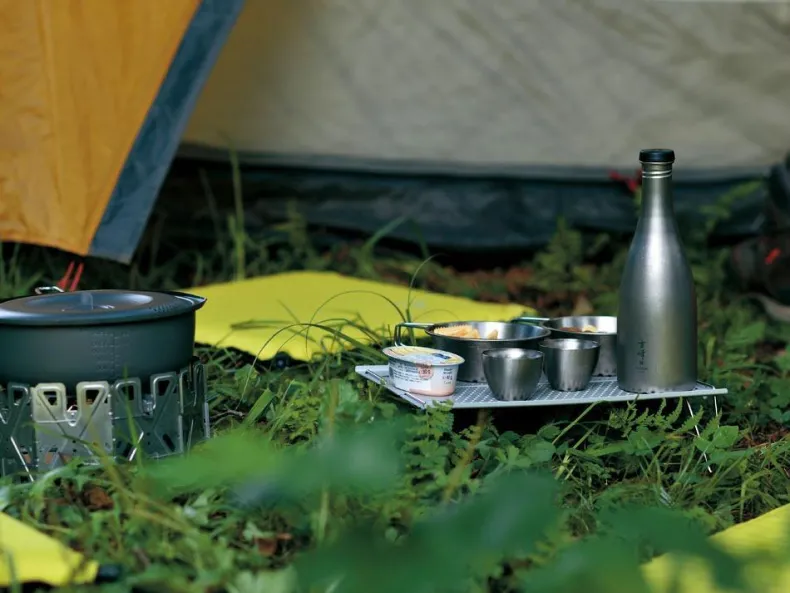 Titanium Sake Bottle