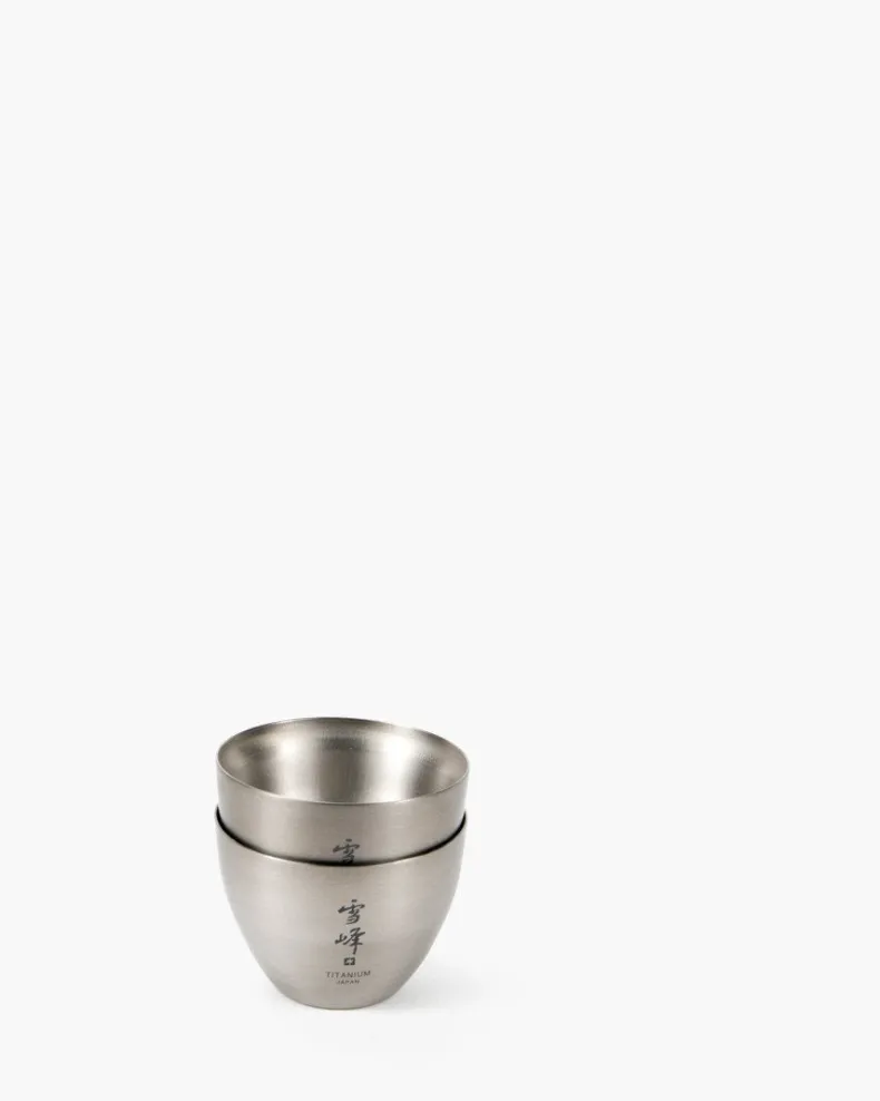 Titanium Sake Cup
