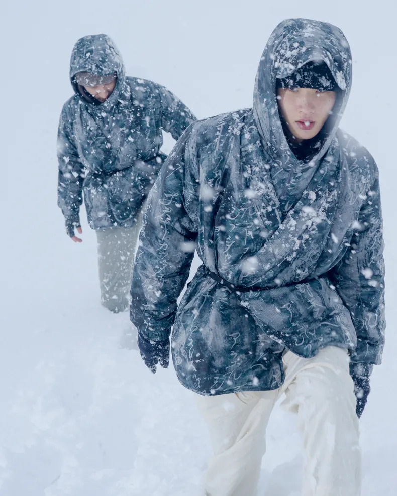 Winter Down Haori Jacket