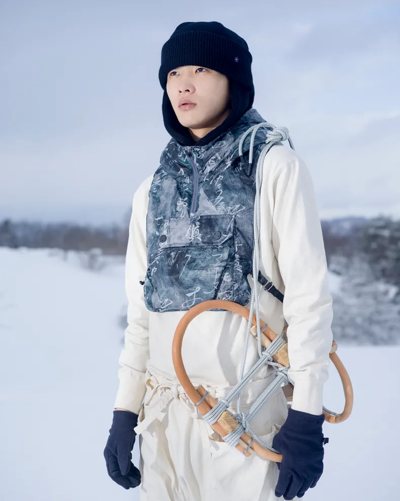 Winter Down Hooded Vest